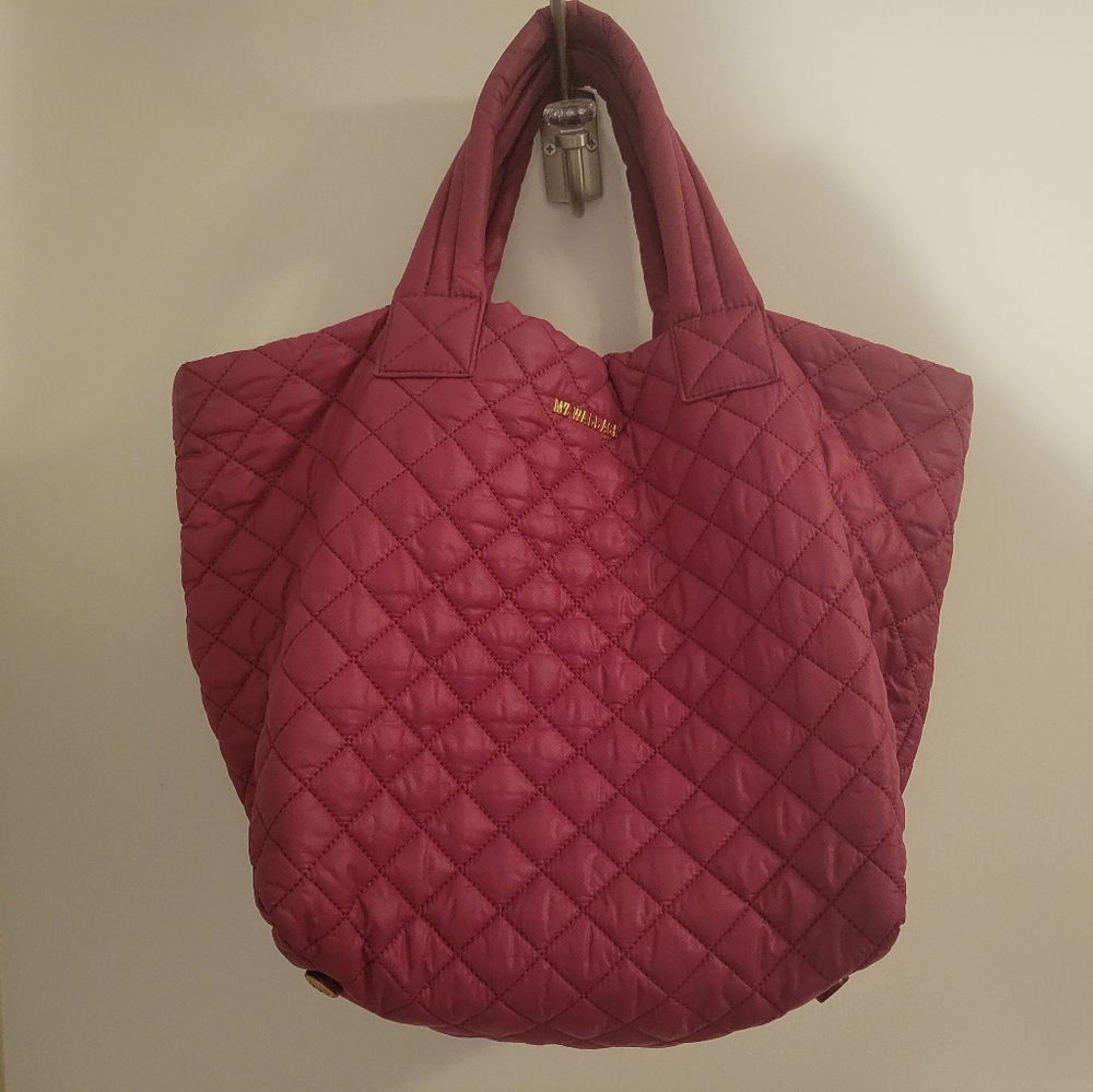 MZ Wallace fuschia tote bag